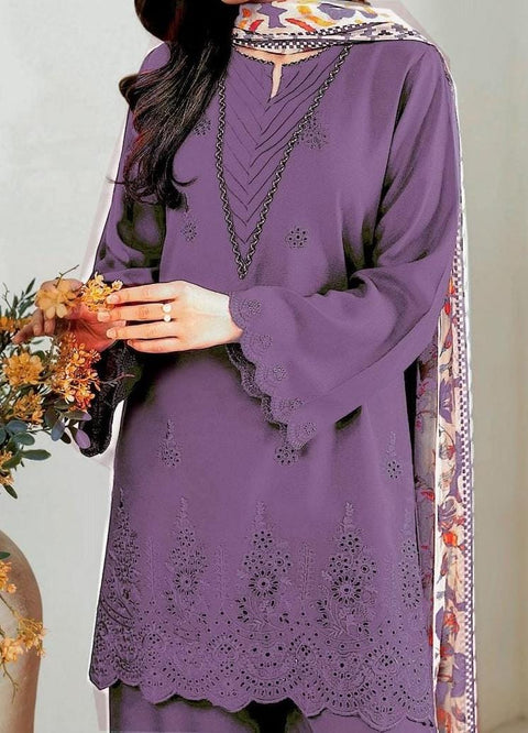 LAWN 3PC EMBROIDERED