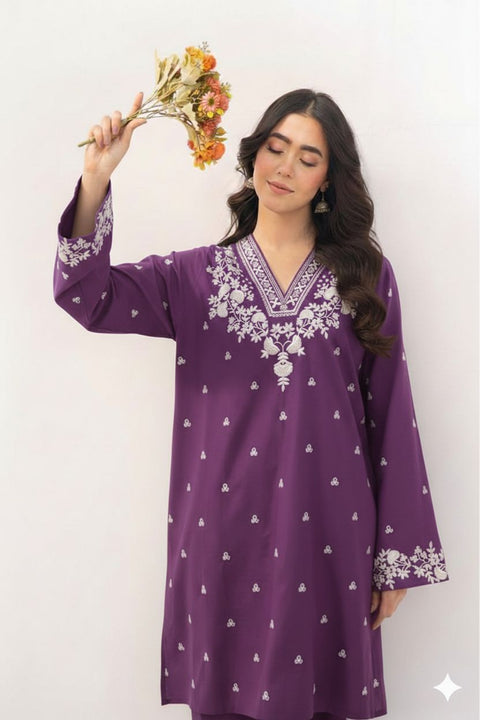 LAWN 3PC EMBROIDERED