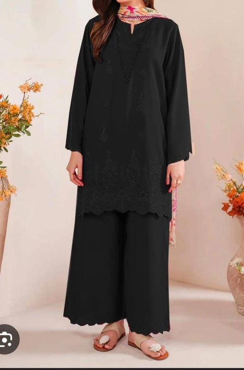 LAWN 3PC EMBROIDERED